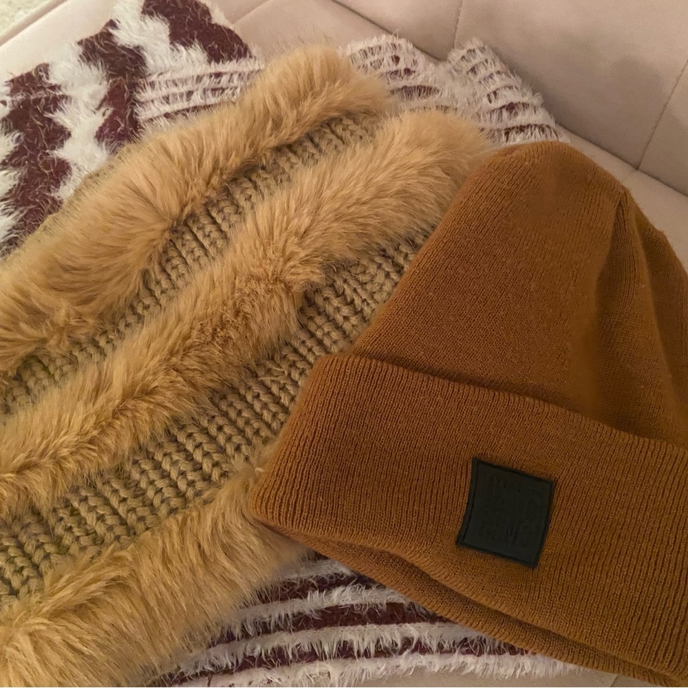Winter Set: Two Scarves; One Hat